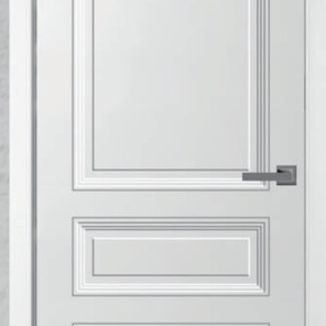 Межкомнатная дверь Уно-3 белая эмаль